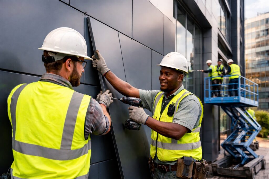 cladding in construction