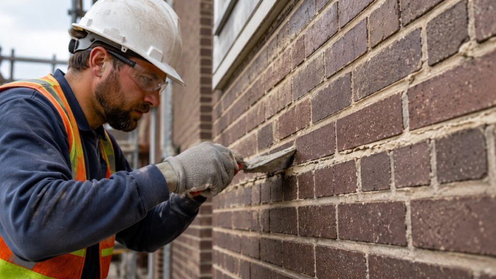 Brick Pointing in Commercial Construction